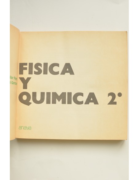 Física y química. 2º Bachillerato