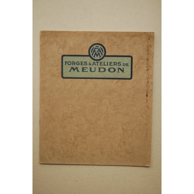 FORGES & Ateliers de Meudon : matériel pneumatique, Outillage pneumatique. Marteux Piqueurs .-- nº 451