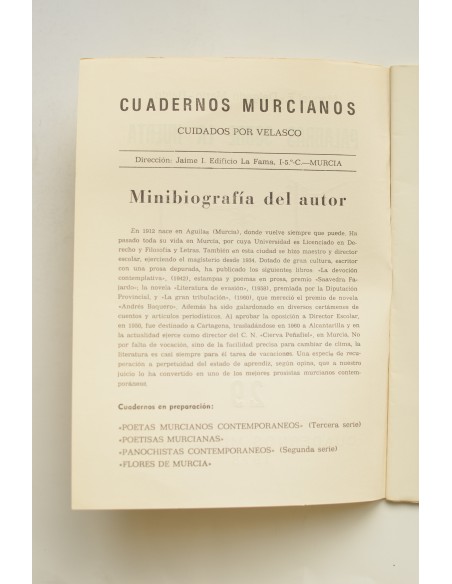 Palabras sobre la Huerta