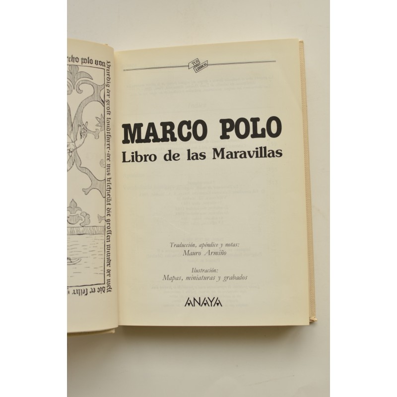 Libro de las Maravillas