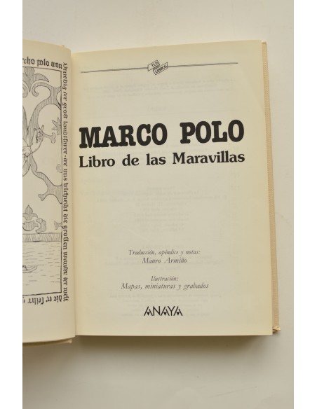 Libro de las Maravillas