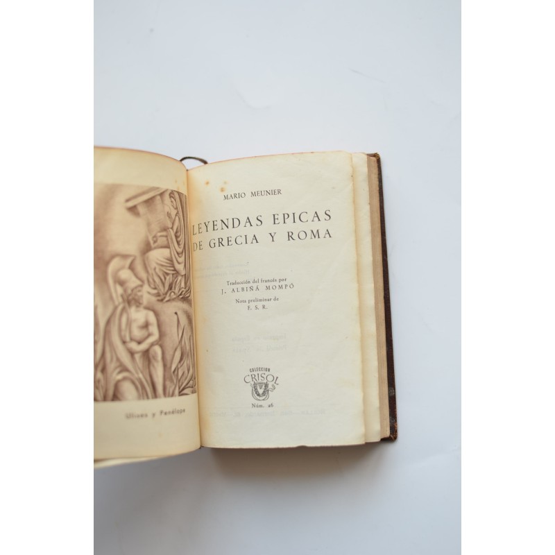 Leyendas épicas de Grecia y Roma