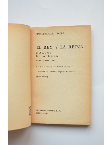 El rey y la reina - Malini el asceta (poemas dramáticos)