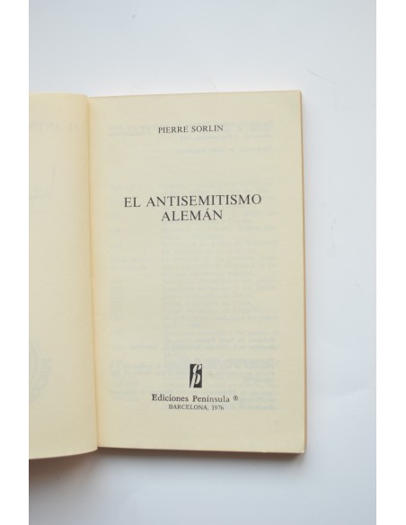 El antisemitismo alemán
