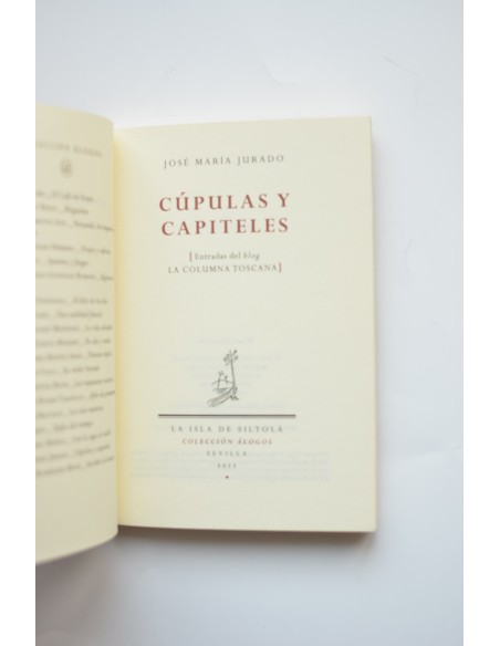 Cúpulas y capiteles (Entradas del blog La Columna Toscana)