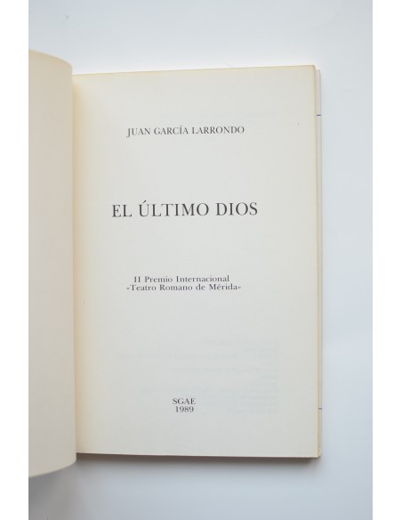 Orestes en Epiro - El último Dios