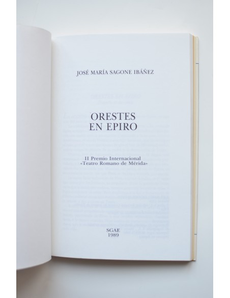 Orestes en Epiro - El último Dios