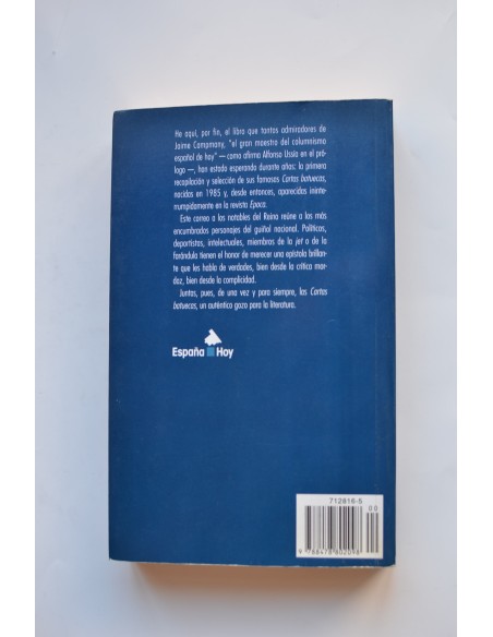 Cartas batuecas. Correo a políticos y otros notables del Reino