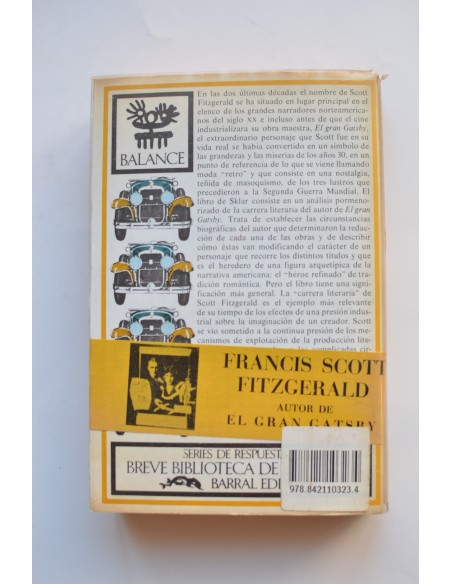 Francis Scott Fitzgerald. El último Laoconte