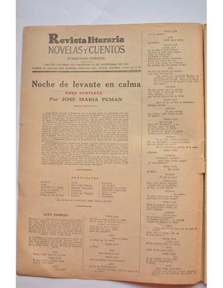 Noche de levante en calma