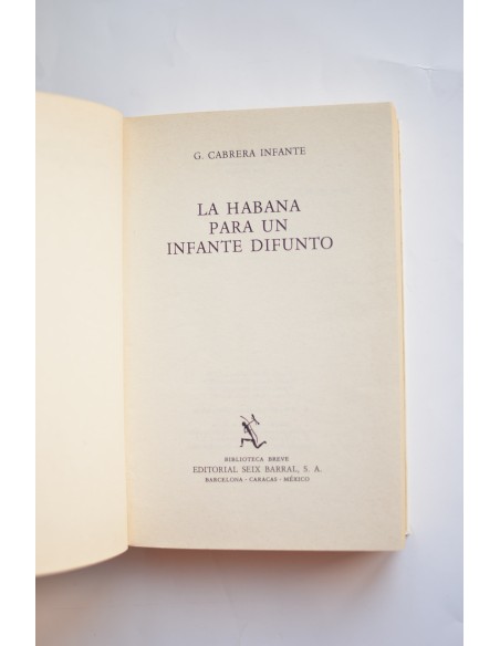 La Habana para un infante difunto