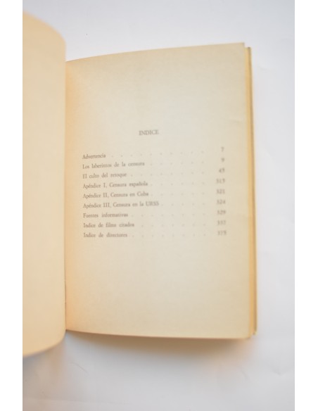 El libro de la censura cinematográfica