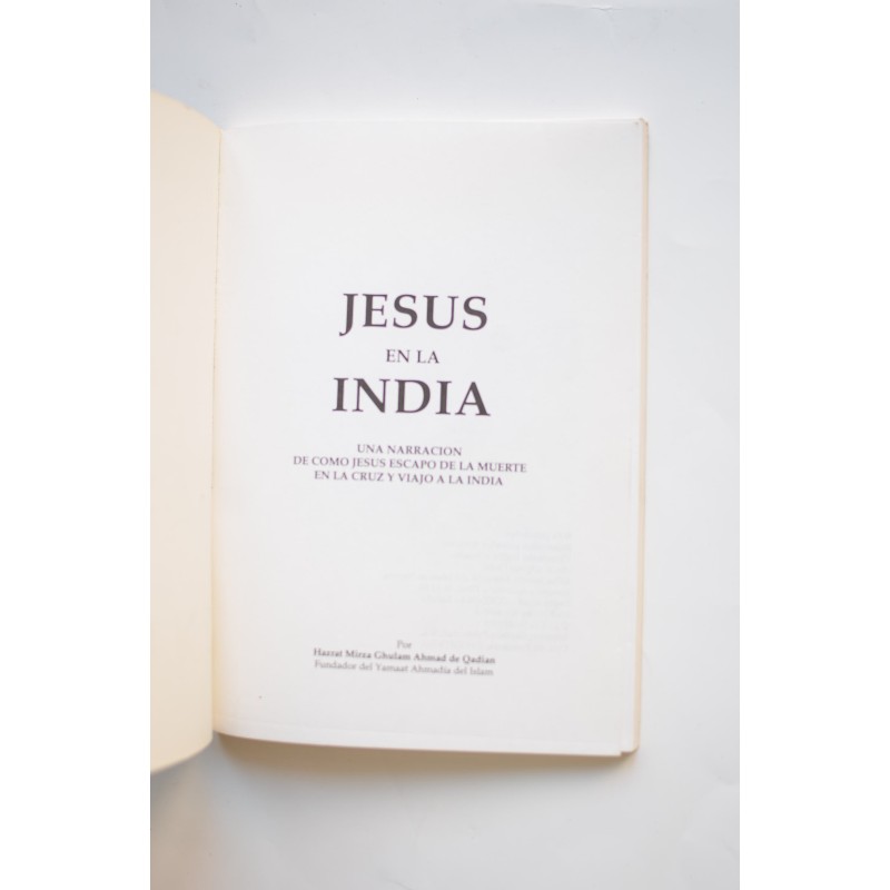Jesús en la India