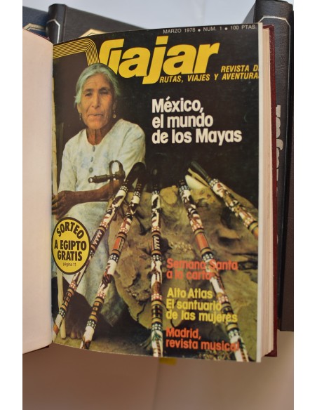 Viajar : Revista de rutas, viajes y aventura  -- N. 1 (marzo 1978) - N. 49