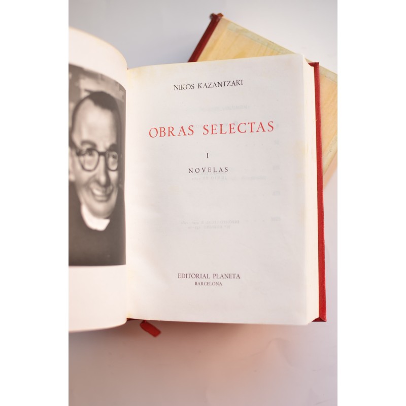 Nikos Kazantzaki. Obras selectas. Tomo I. Novelas