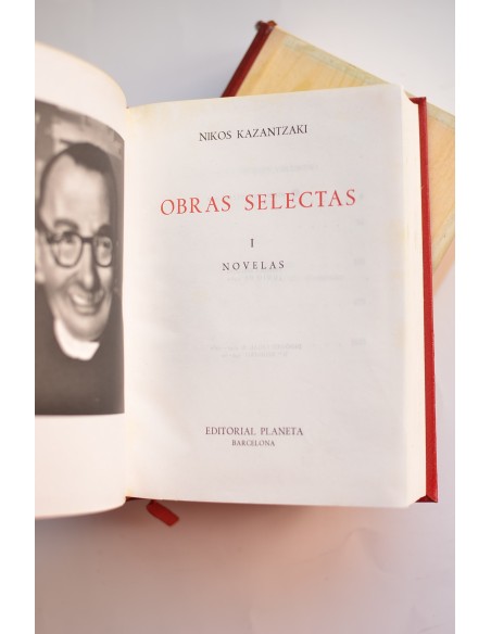 Nikos Kazantzaki. Obras selectas. Tomo I. Novelas