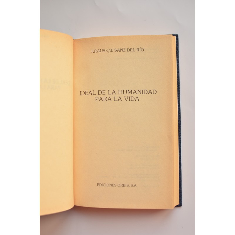 Ideal de la humanidad para la vida