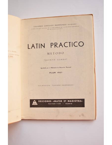 Latín práctico. Método de 5º