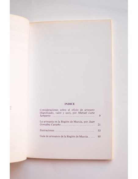 Introducción a la artesanía murciana