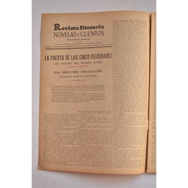 La puerta de las cinco felicidades