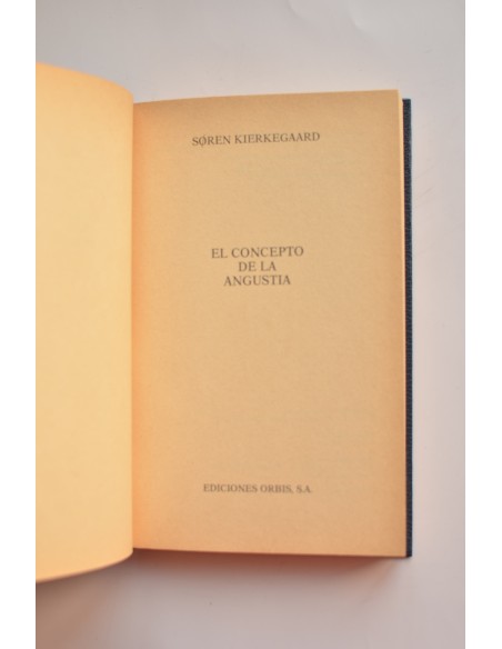 El concepto de angustia