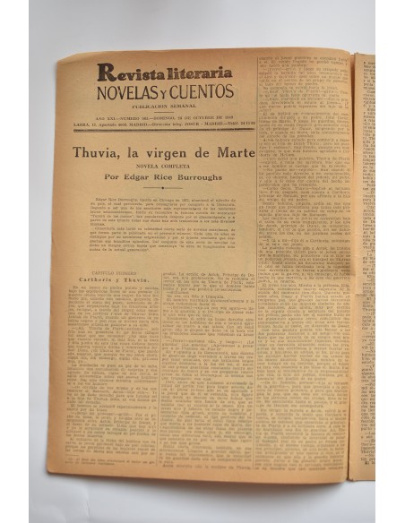 Thuvia, la virgen de Marte