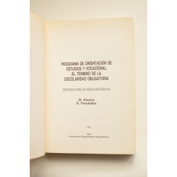 Programa de orientación de estudios vocacionales al... 2
