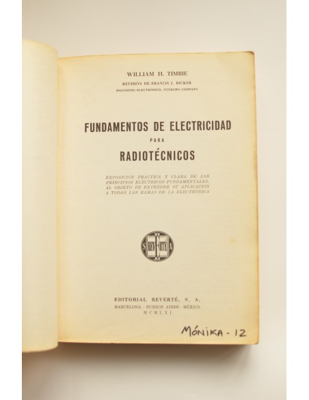 Fundamentos de electricidad para radiotécnicos