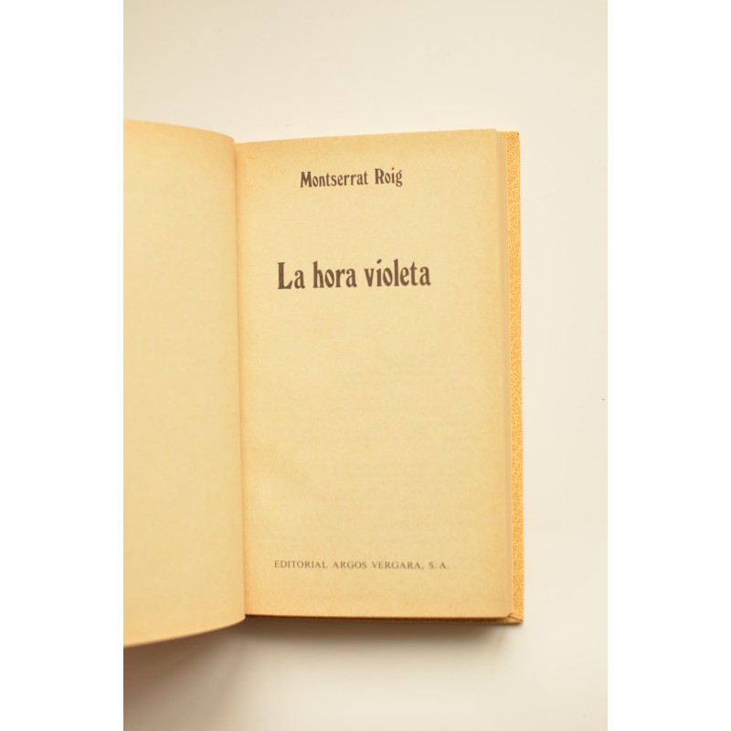La hora violeta