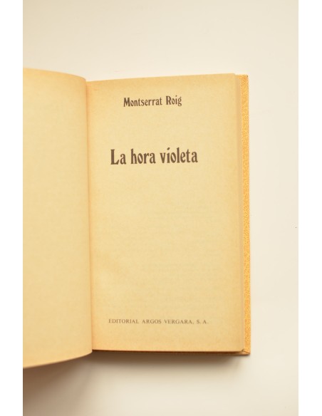 La hora violeta
