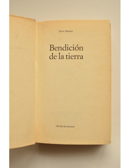 Bendición de la tierra