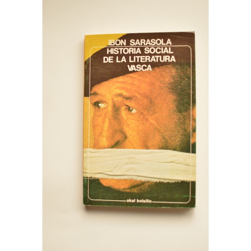 Historia social de la literatura vasca