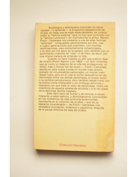 Confidencias a gritos