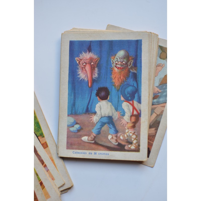 El Castillo del Diablo. Cromos chocolates Amatller