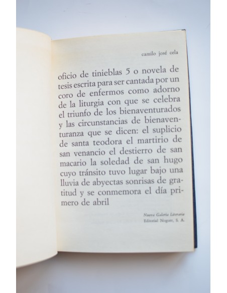 Oficio de tinieblas 5