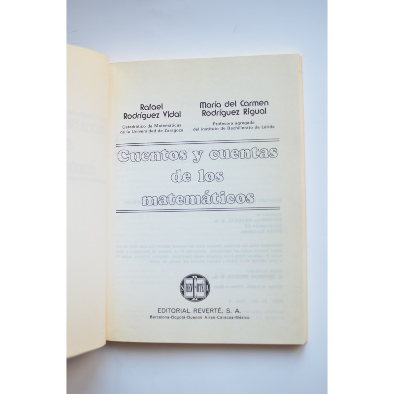 Cuentos y cuentas de los matemáticos