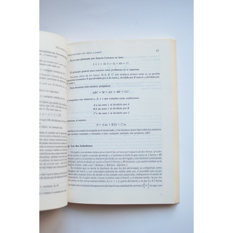 Cuentos y cuentas de los matemáticos