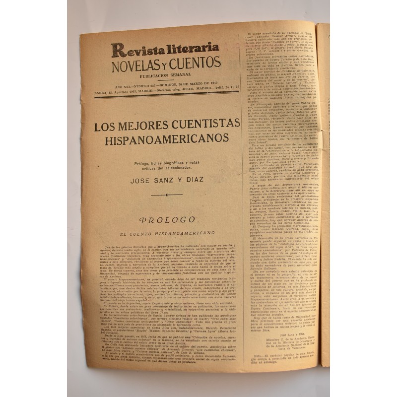 Los mejores cuentistas hispanoamericanos