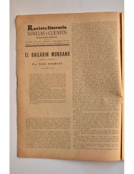 El bailarín mundano