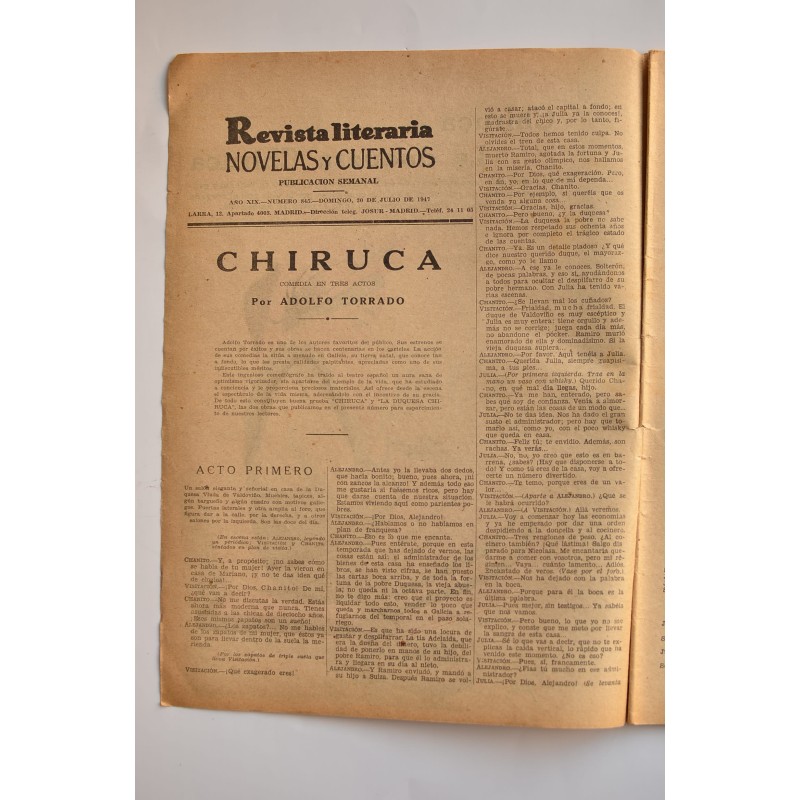 Chirucha y la duquesa Chiruca