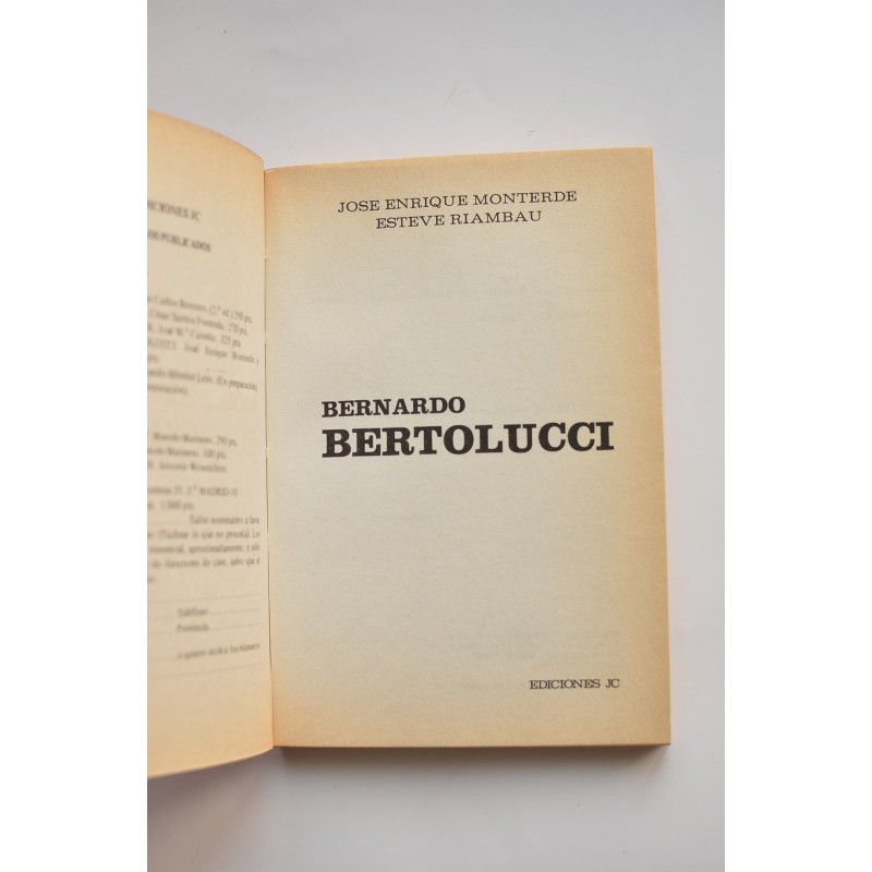 Bernardo Bertolucci
