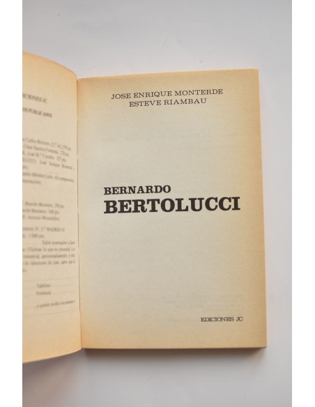 Bernardo Bertolucci