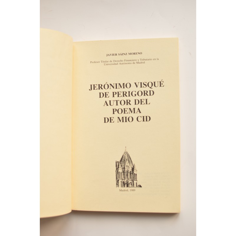 Jerónimo Visqué de Perigord autor del poema del...
