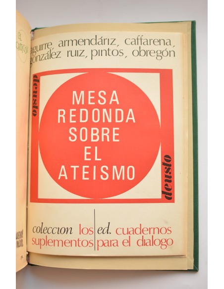 Cuadernos para el Diálogo. Nº 52 (enero 1968), N1 63 (diciembre 1968)