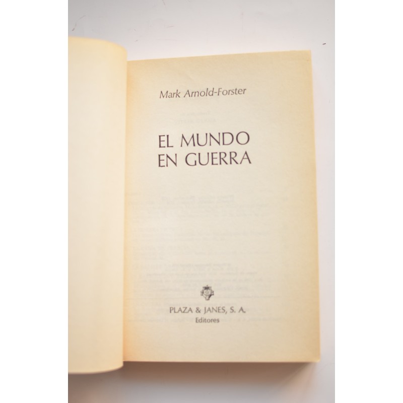 El mundo en guerra