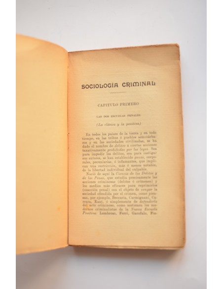 Sociología criminal