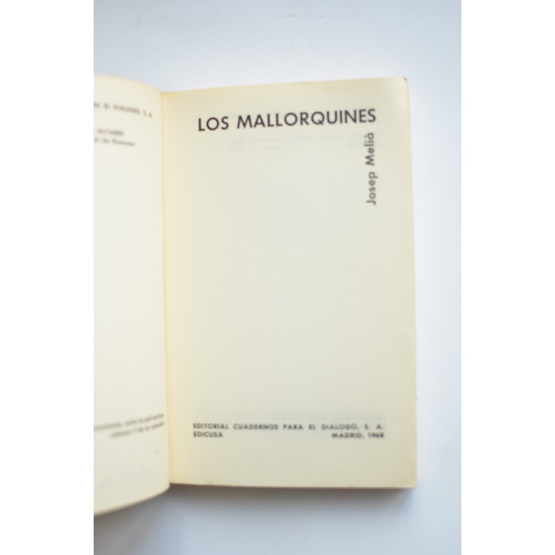 Los mallorquines