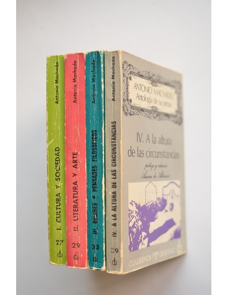 Antonio Machado. Antología de su prosa
