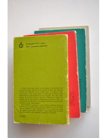 Antonio Machado. Antología de su prosa