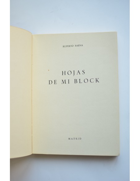 Hojas de mi block